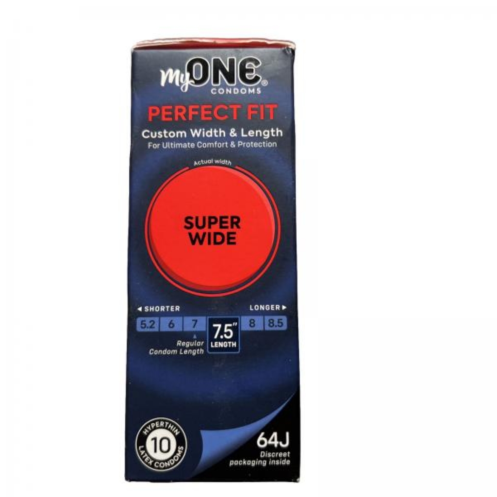 Myone Super Wide Condom - 10 Count