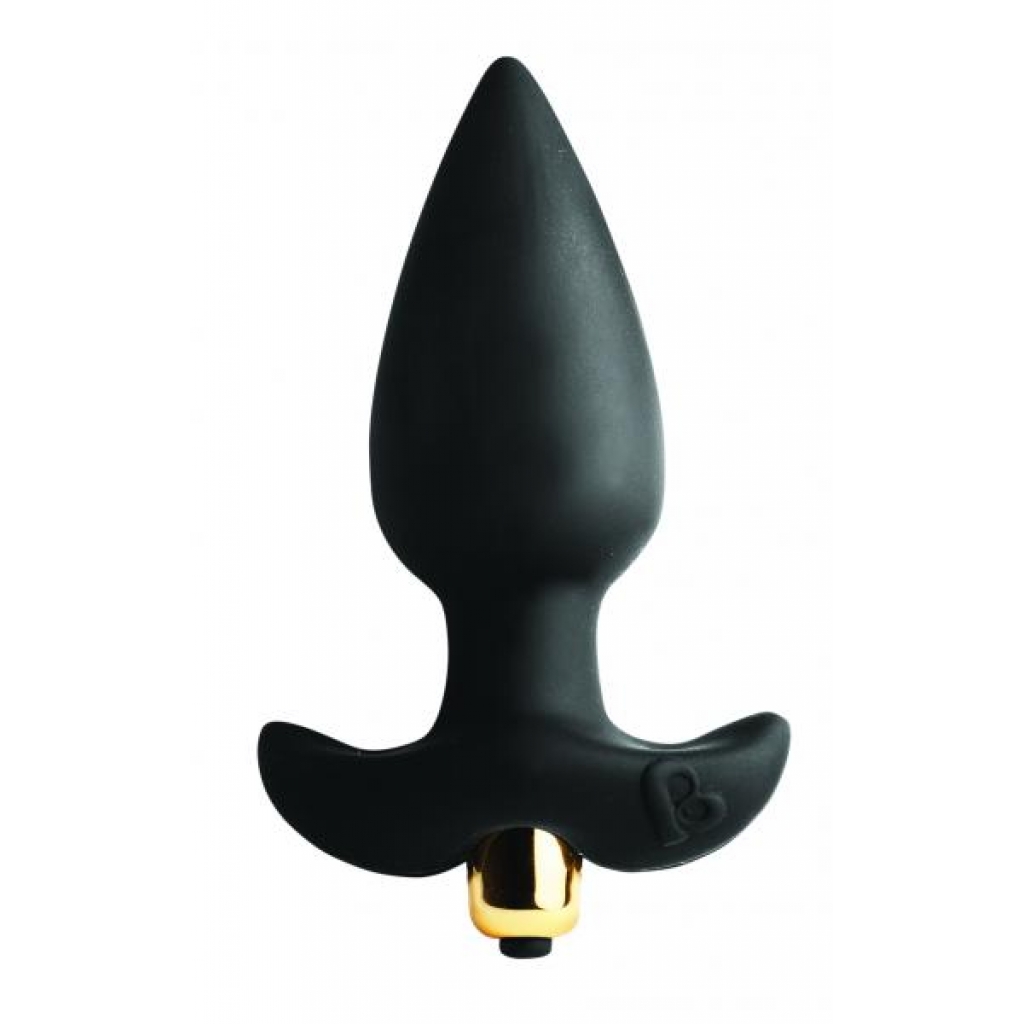 Butt Throb Black Vibrating Plug - Ultimate Anal Delight