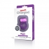 Screaming O Charged Big O Vibrating Ring Purple - Couples Vibrating Penis Rings