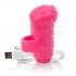 Screaming O Charged Fing O Vooom Mini Vibe Pink - Finger Vibrators