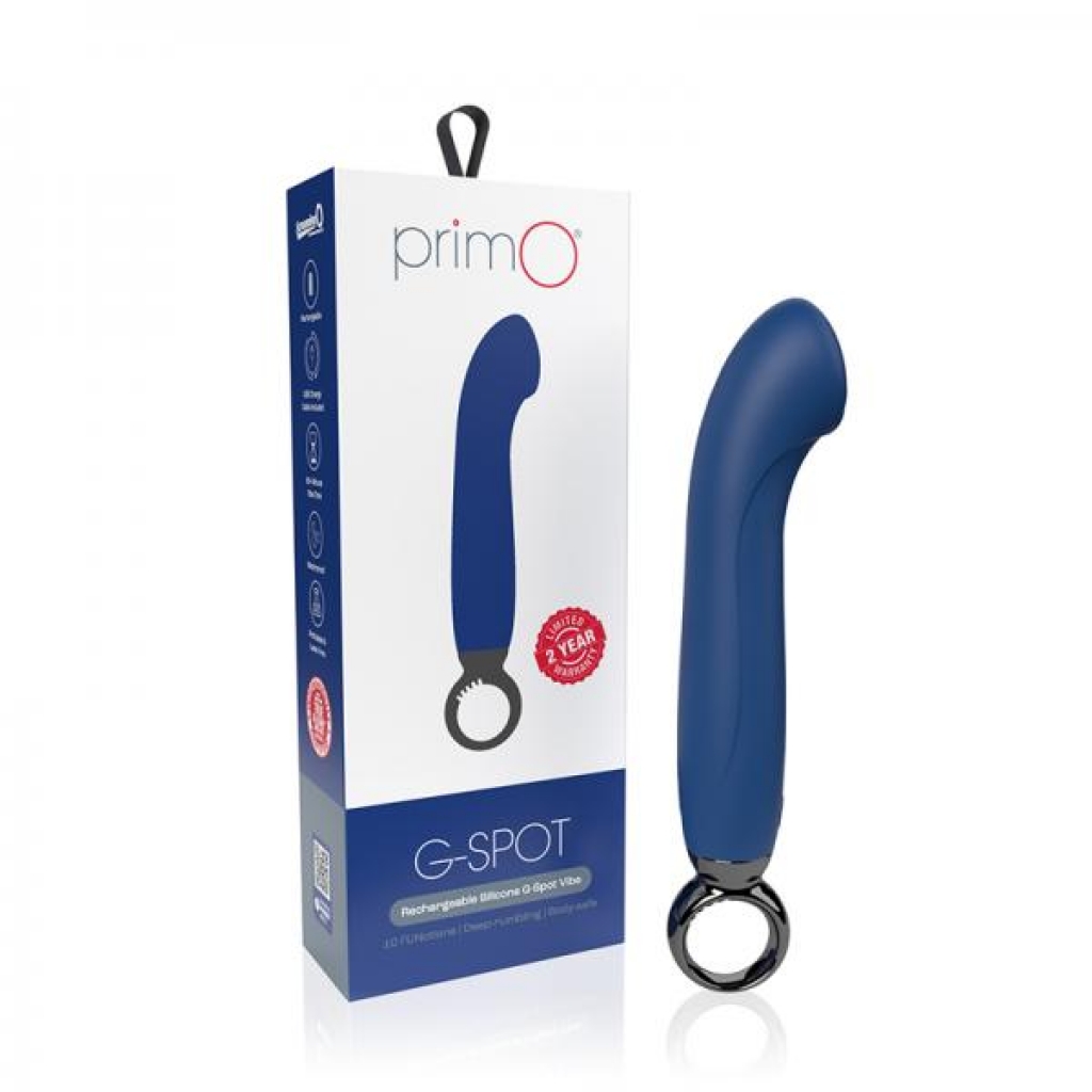 Screaming O Primo G Spot Vibe Blueberry - G-Spot Vibrators