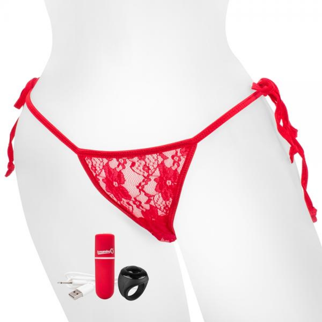 My Secret Remote Control Panty Vibe Red O/S - Vibrating Panties
