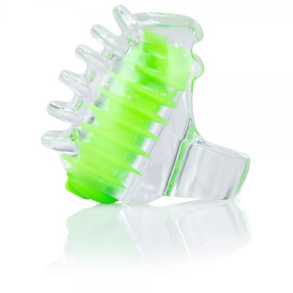 Color Pop Fing O Tip Green Finger Vibrator - Finger Vibrators