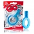 Go Vibe Ring Blue - Couples Vibrating Penis Rings