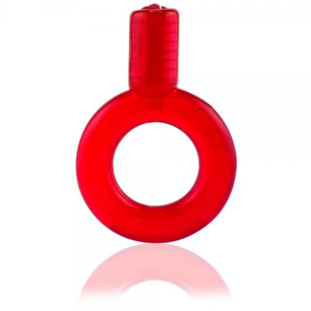 Go Vibe Ring Red - Couples Vibrating Penis Rings