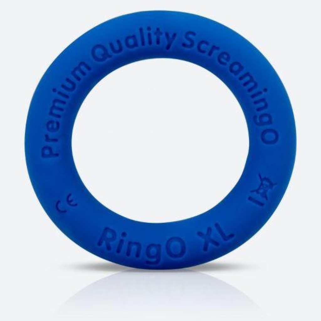 Screaming O Ringo Ritz XL Blue Cock Ring - Classic Penis Rings