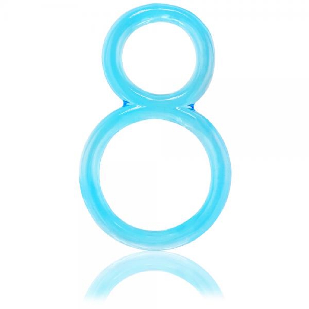 Ofinity Double Erection Ring - Blue - Classic Penis Rings