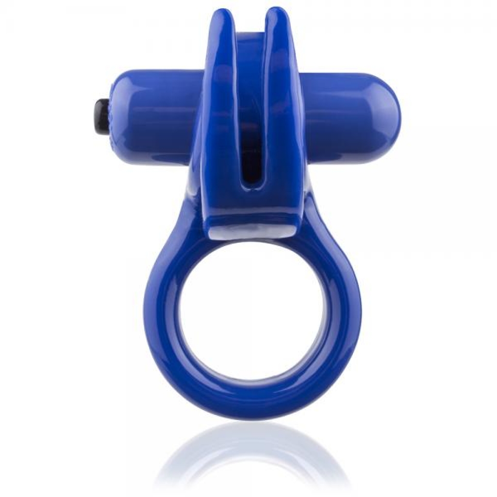 Orny Vibe Ring Blue Stretchy C-Ring - Couples Vibrating Penis Rings