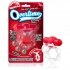 Overtime Vibrating Erection Ring Red - Couples Vibrating Penis Rings
