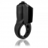 Primo Minx Black Vibrating Ring with Fins - Couples Vibrating Penis Rings