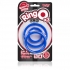 Ringo Pro X3 Blue 3 Silicone Cock Rings - Cock Ring Trios