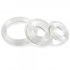 Screaming O Ringo X3 Clear Cock Rings - Cock Ring Trios