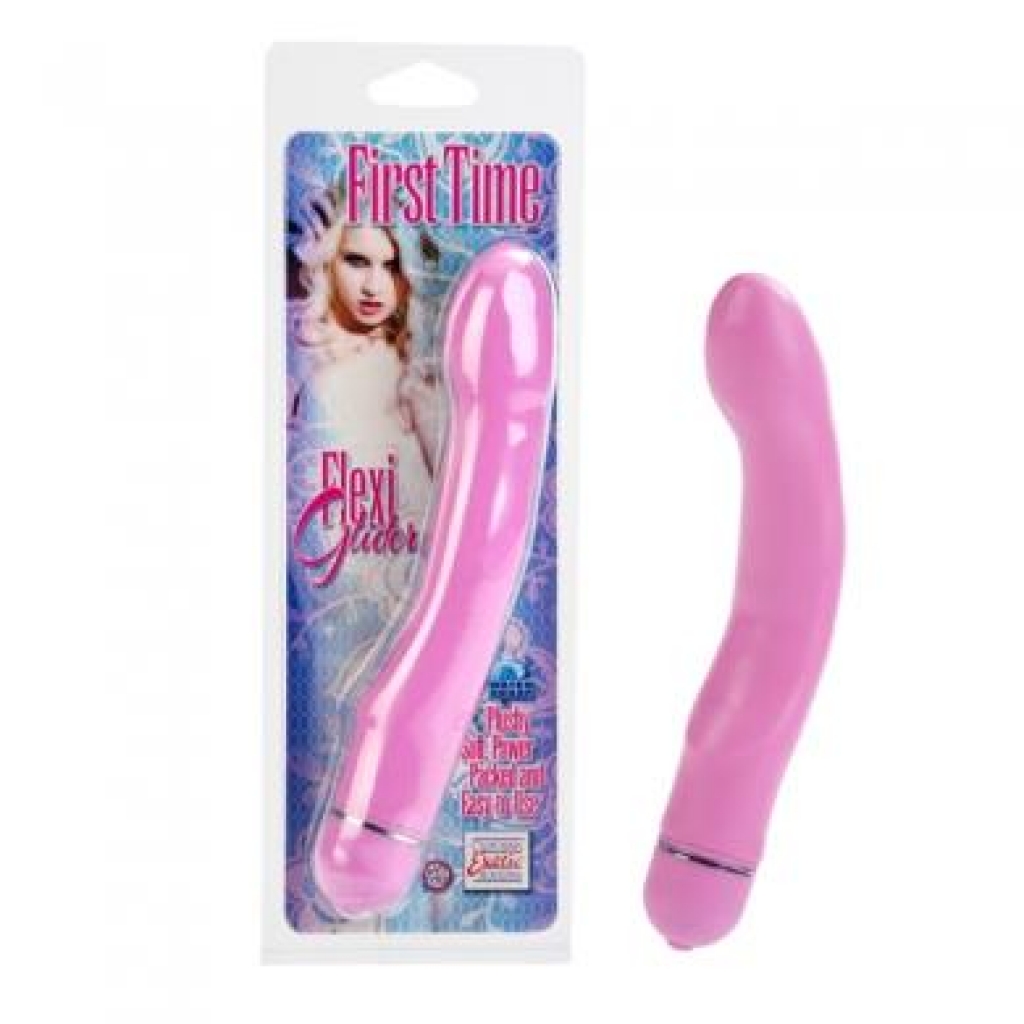 First Time Flexi Glider Vibrator - Pink