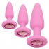 First Time Crystal Booty Kit Pink - Anal Trainer Kits