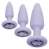 First Time Crystal Booty Kit Purple - Anal Trainer Kits
