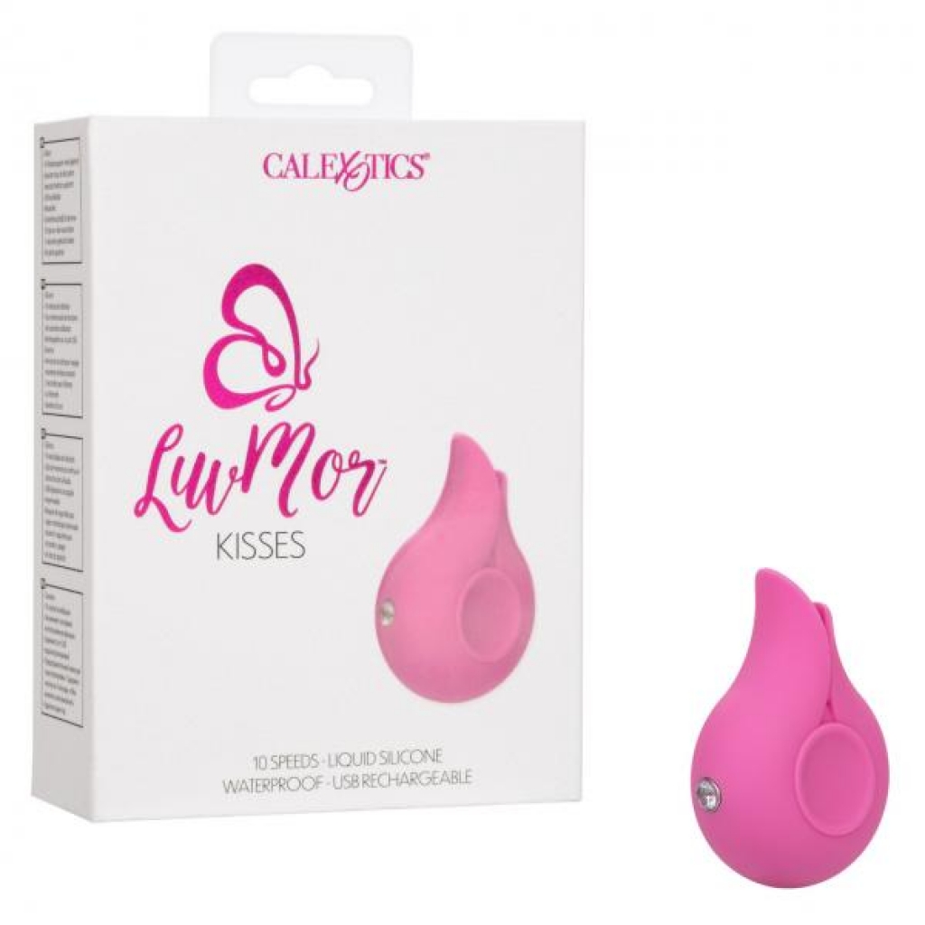 Luvmor Kisses Pink Vibrator Pleasure Toy