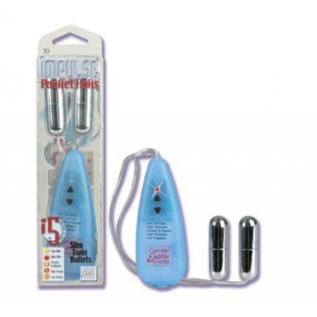 Impulse Pocket Pak - Slim Twin Bullets - Bullet Vibrators