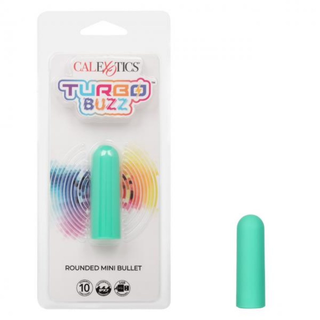 Turbo Buzz Rounded Mini Bullet - Powerful Stimulation