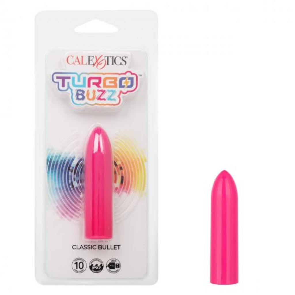 Turbo Buzz Classic Bullet Pink - Bullet Vibrators