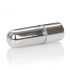 Rechargeable Mini Bullet Vibrator Silver - Bullet Vibrators