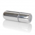 Rechargeable Mini Bullet Vibrator Silver - Bullet Vibrators