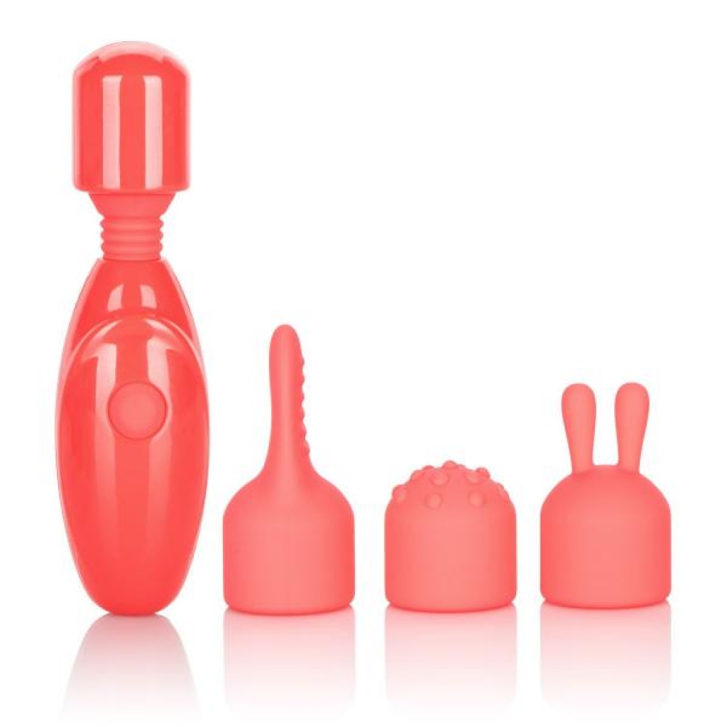 Rechargeable Massager Kit in Orange - Convenience Meets Pleasure