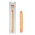 12 inch ivory veined double dildo - Double Dildos