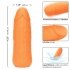 Mini Vibrating Studs Orange - Realistic