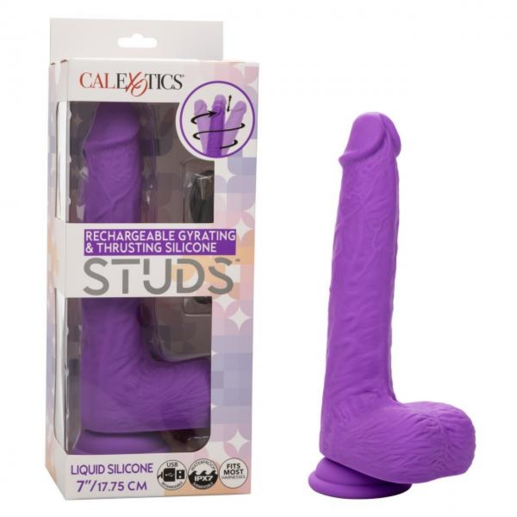 Gyrating & Thrusting Silicone Studs - Realistic