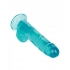 Size Queen 8in Blue - Realistic Dildos & Dongs