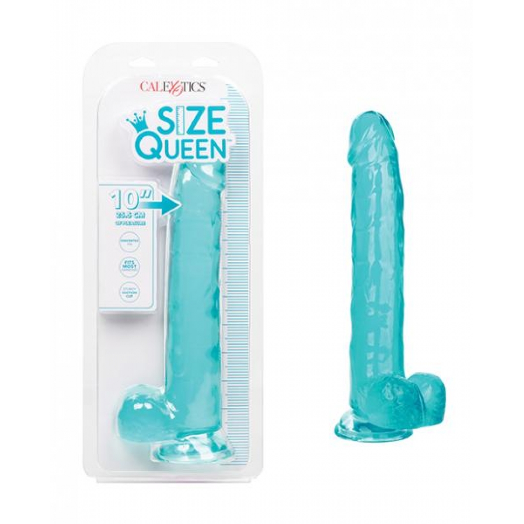 Size Queen 10in Blue - Huge Dildos