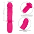 Silicone Grip Thruster Pink G-Spot Dildo - G-Spot Dildos