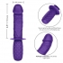 Silicone Grip Thruster Purple G-Spot Dildo - G-Spot Dildos