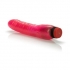 Hot Pinks Curved Penis 8 inches Vibrating Dildo Pink - Realistic