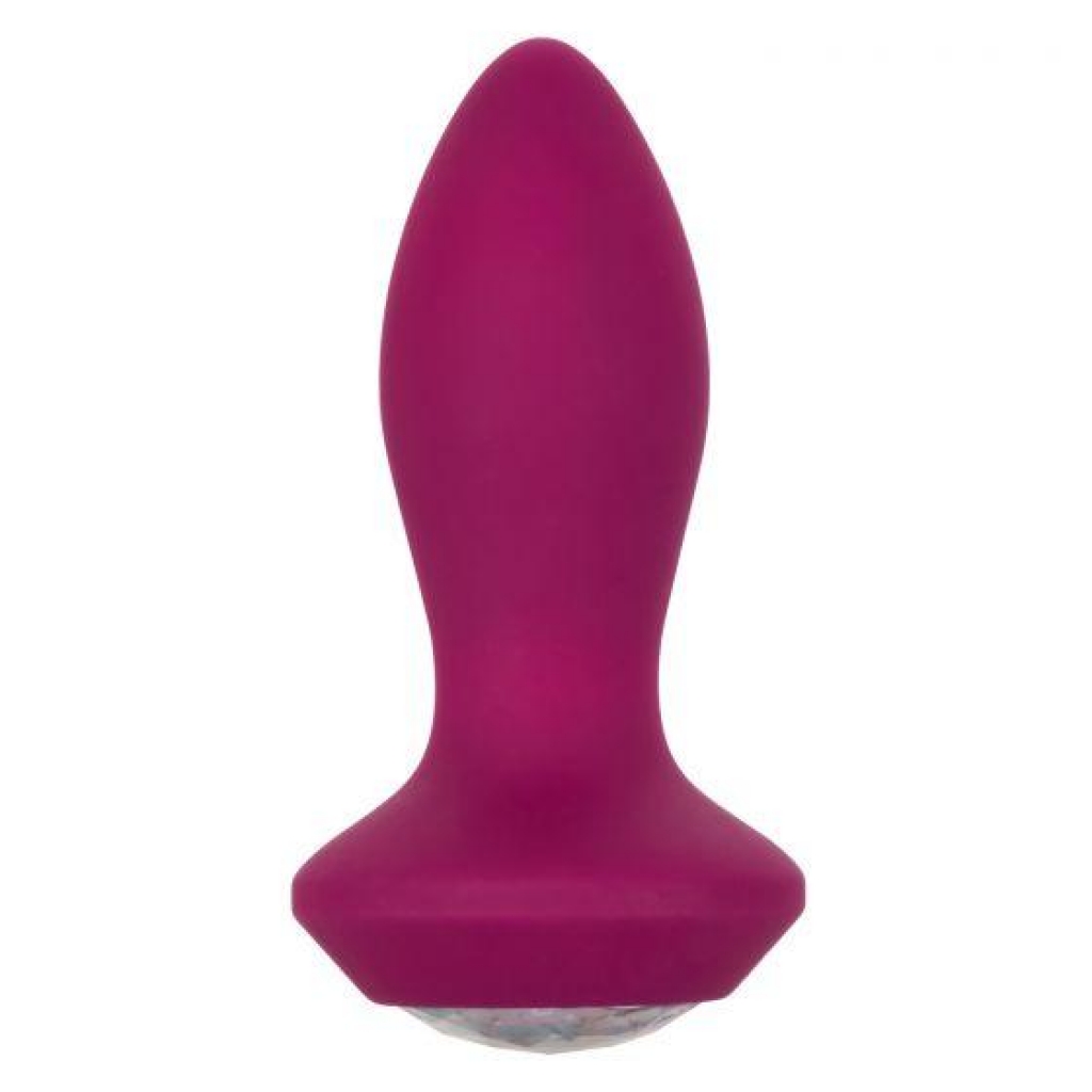 Power Gem Vibrating Petite Crystal Probe Purple - Anal Plugs