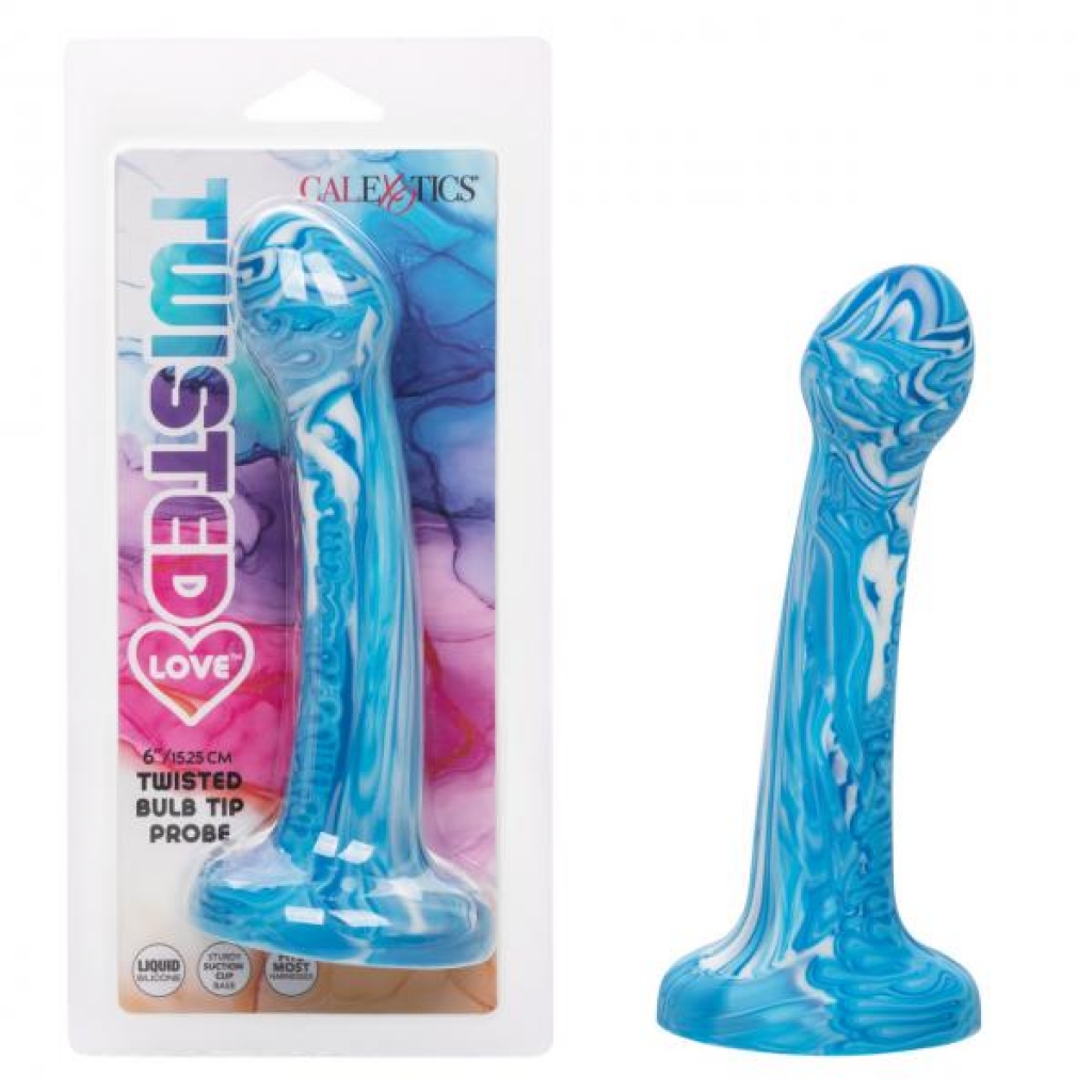 Twisted Love Twisted Bulb Tip Probe Blue - Anal Probes