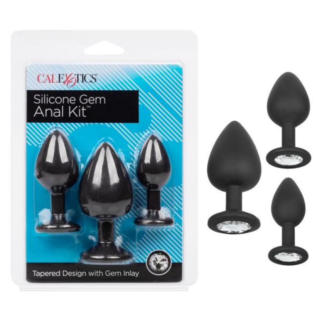 Silicone Gem Anal Kit - Anal Plugs