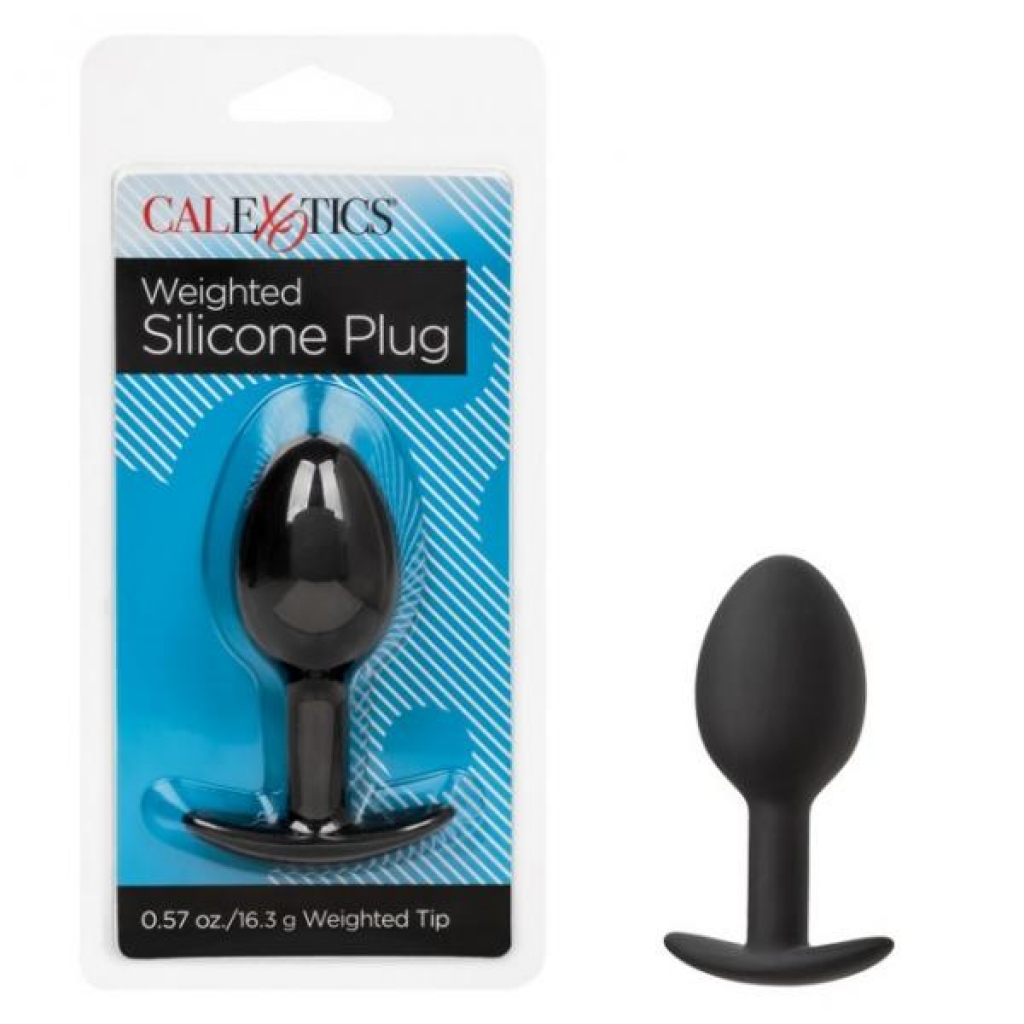 Weighted Silicone Plug - Anal Plugs