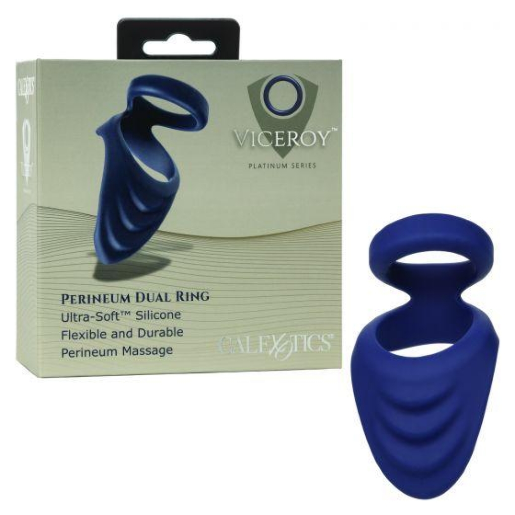 Viceroy Perineum Dual Ring - Double Penetration Penis Rings