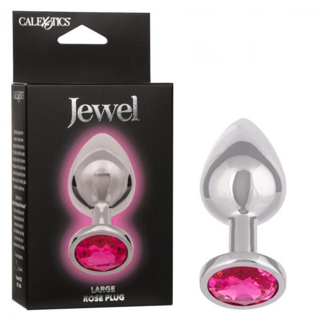 Jewel Large Rose Plug - Anal Plugs