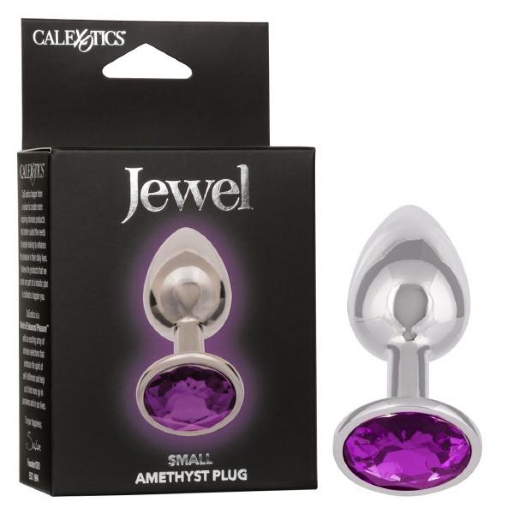 Jewel Small Amethyst Plug - Anal Plugs