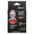 Jewel Small Ruby Heart Anal Plug