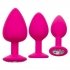 Cheeky Gems 3pc Set Pink - Anal Trainer Kits