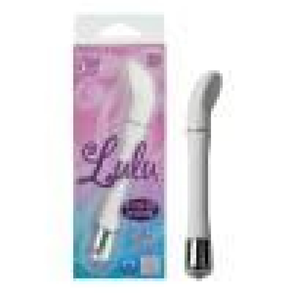 Lulu Satin Scoop White Vibrator - Clit Cuddlers