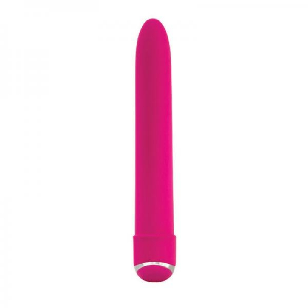 7 Function Classic Chic Standard Pink Vibrator - Traditional