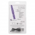 Sleek Rechargeable Purple Anal Probe for Ultimate Pleasure