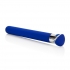 10 Function Risque Slim Blue Vibrator - Traditional