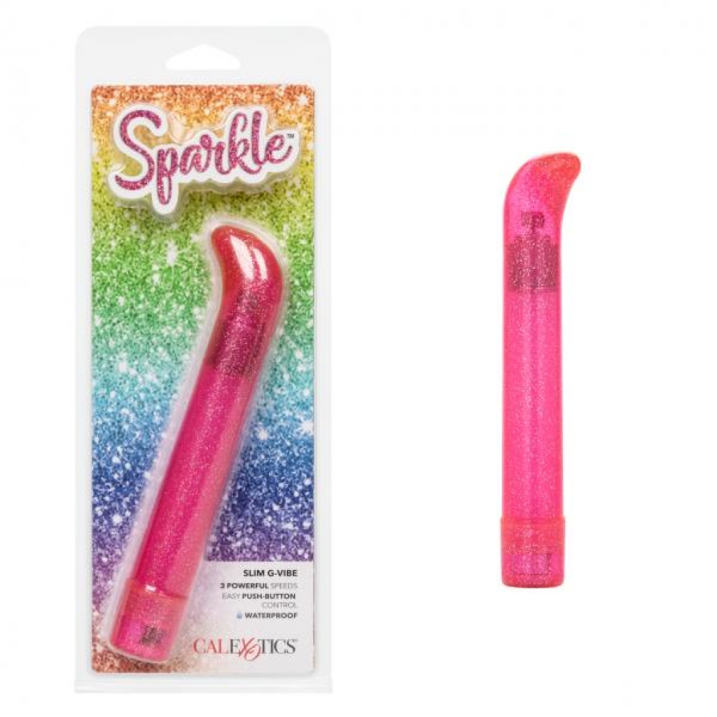 Sparkle Slim G-vibe Pink - G-Spot Vibrators