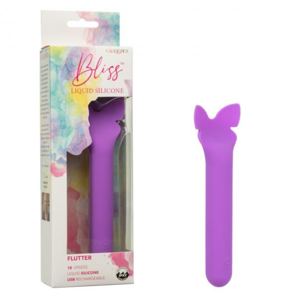 Bliss Mini Flutter Liquid Silicone Butterfly Vibrator