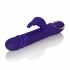 Jack Rabbit Silicone Thrusting Vibrator Purple - Rabbit Vibrators